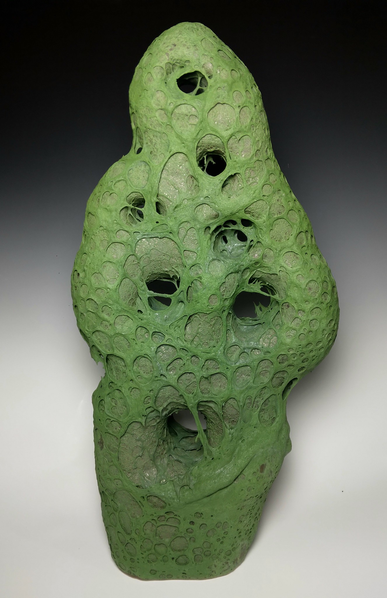 sculpture that is green