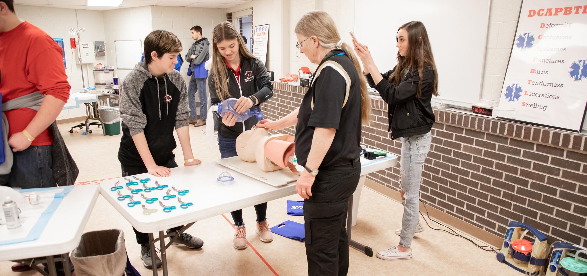 Students learn skills at Career Day