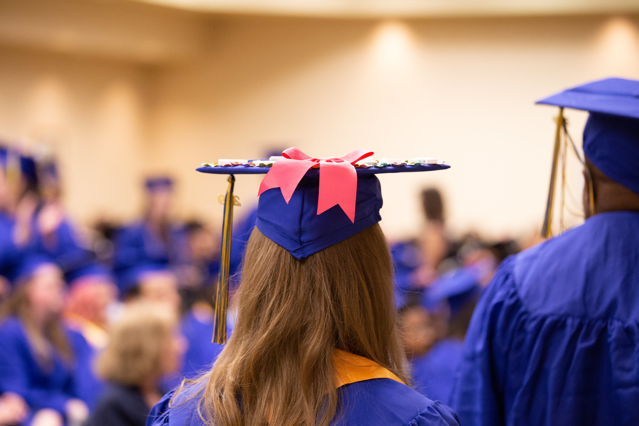 Barton graduate in cap