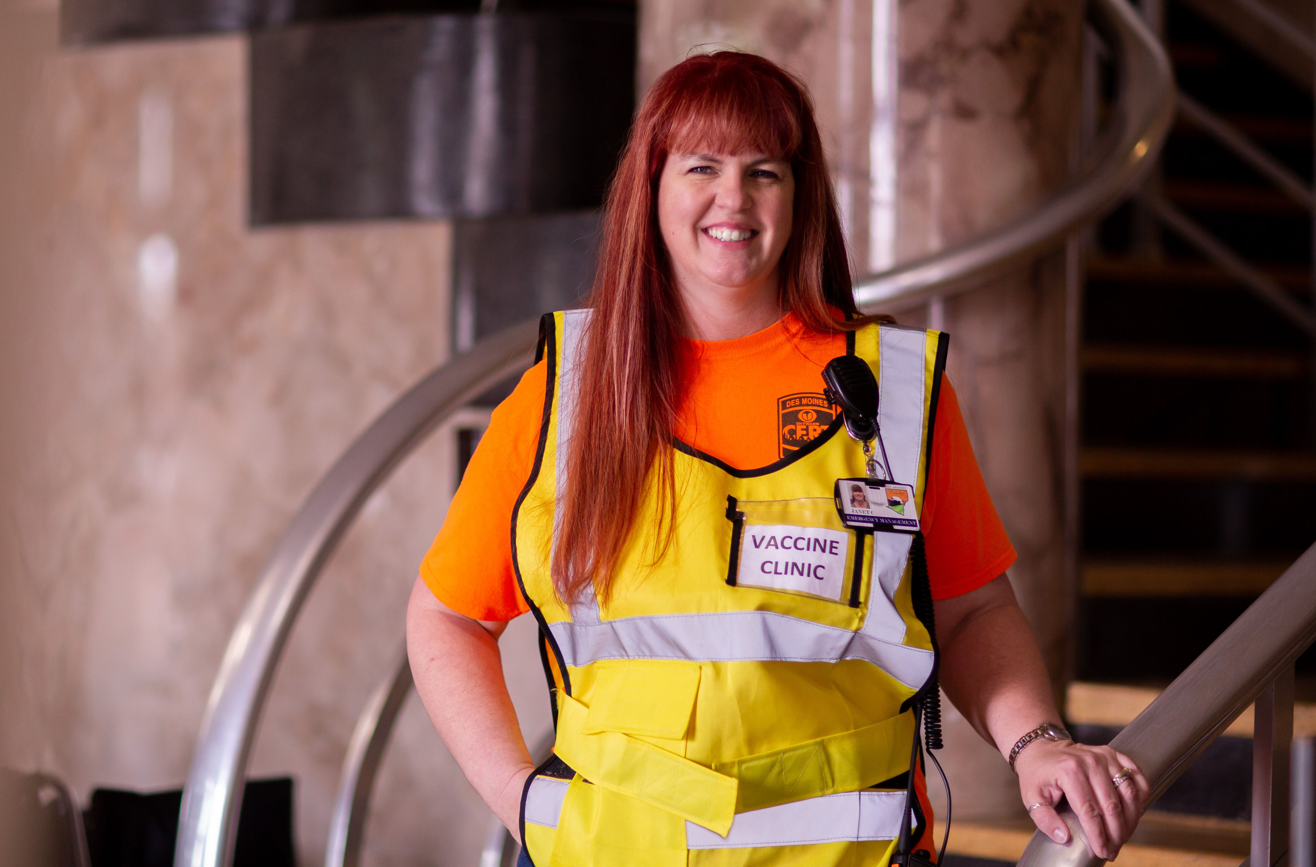 emergency management worker janet charbonneau