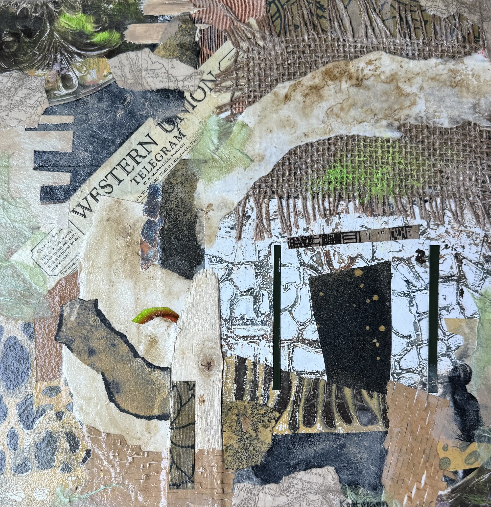 abstract art mixed media
