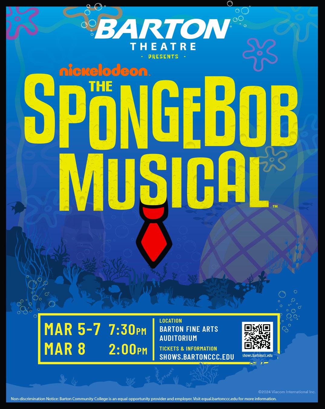 spongebob themed flier